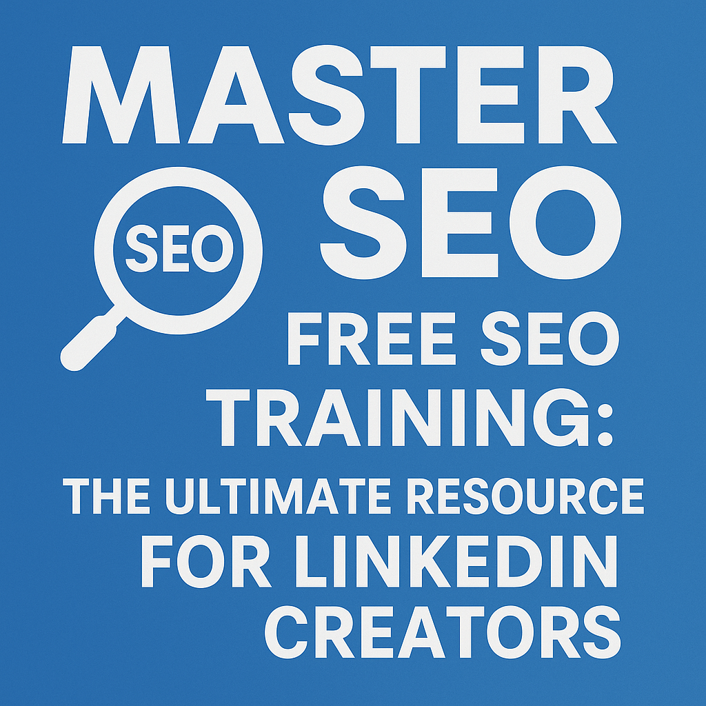 Free SEO Training for LinkedIn Creators