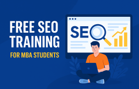 Free SEO Training for MBA Students
