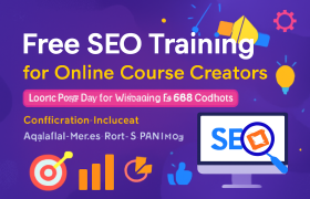 Free SEO Training for Online Course Creators